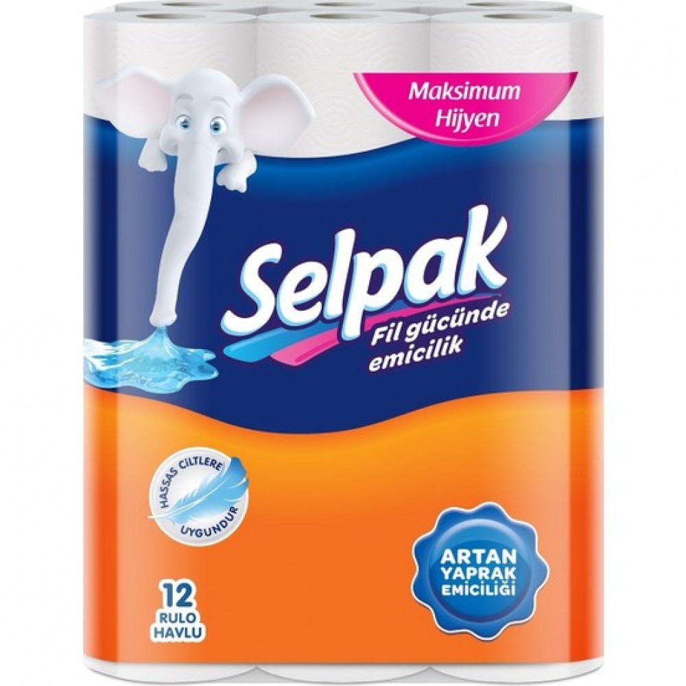 SELPAK KAĞIT HAVLU 12 ADET