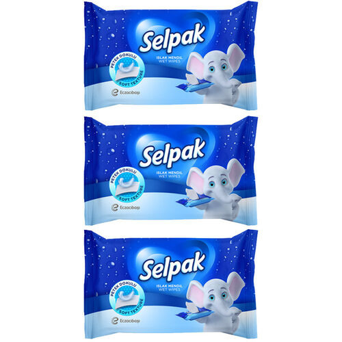 SELPAK KLASİK ISLAK CEP MENDİLİ 