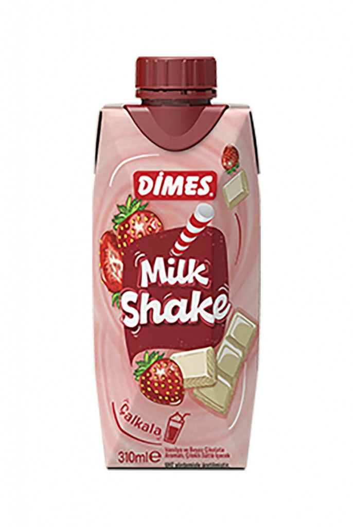 DİMES ÇİLEK BEYAZ ÇİKOLATA MİLK SHAKE 310ML
