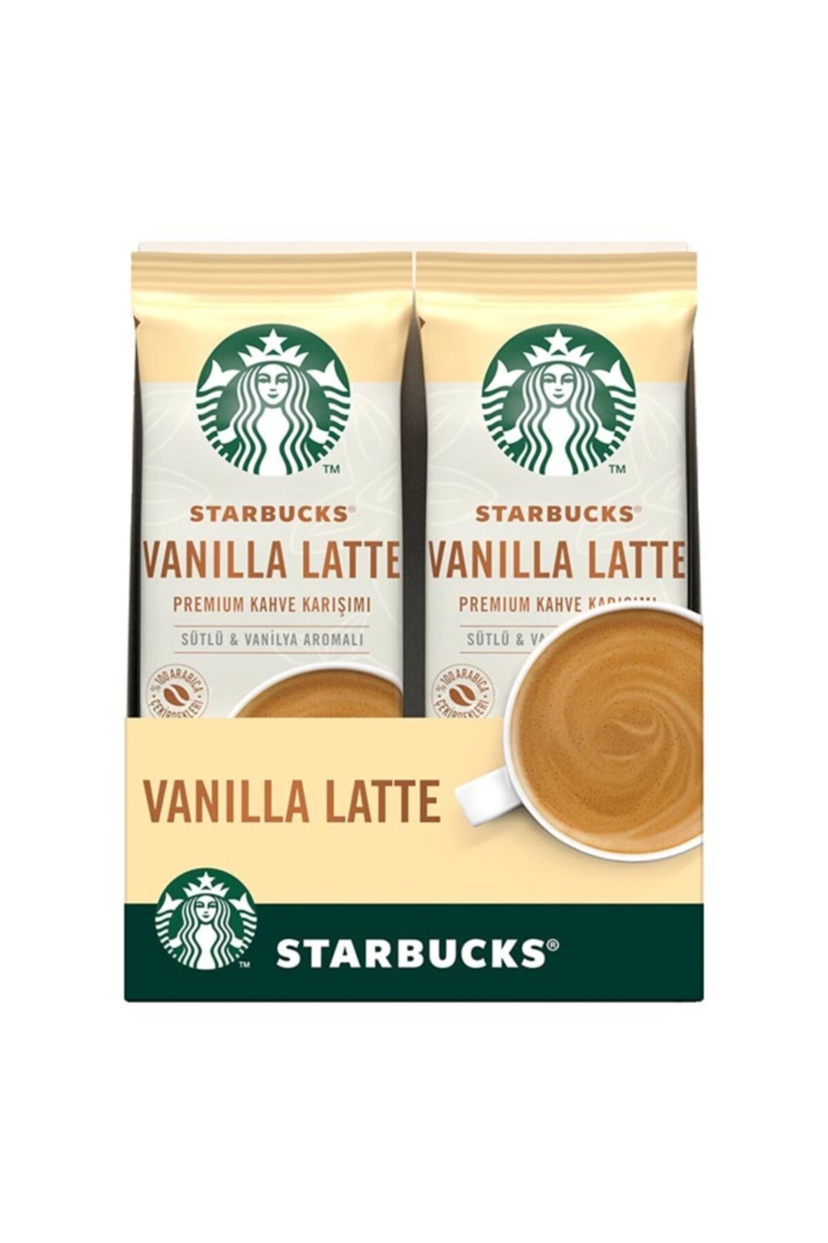 STARBUCKS VANİLLA LATTE 21,5 GR 