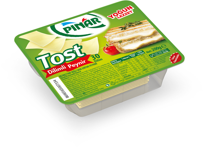PINAR DİLİMLİ TOST PEYNİRİ 200 GR