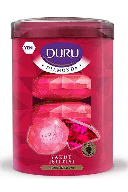 DURU YAKUT IŞILTISI SABUN 4*90 GR