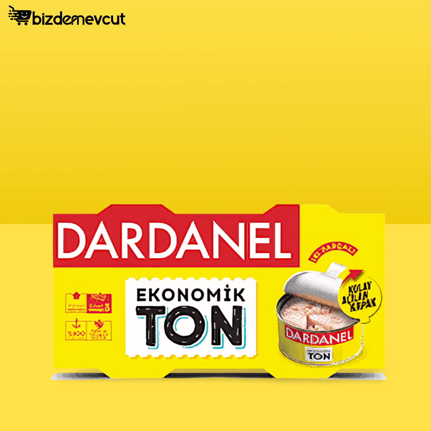 DARDANEL İRİ PARÇALI  EKONOMİK TON BALIĞI 140 GR