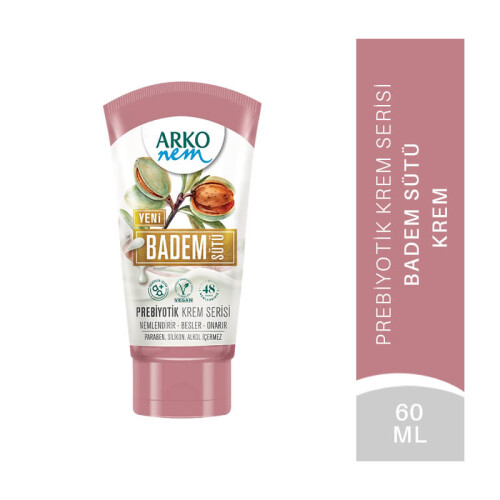ARKO NEM BADEM SÜTLÜ BAKIM KREMİ  60 ML