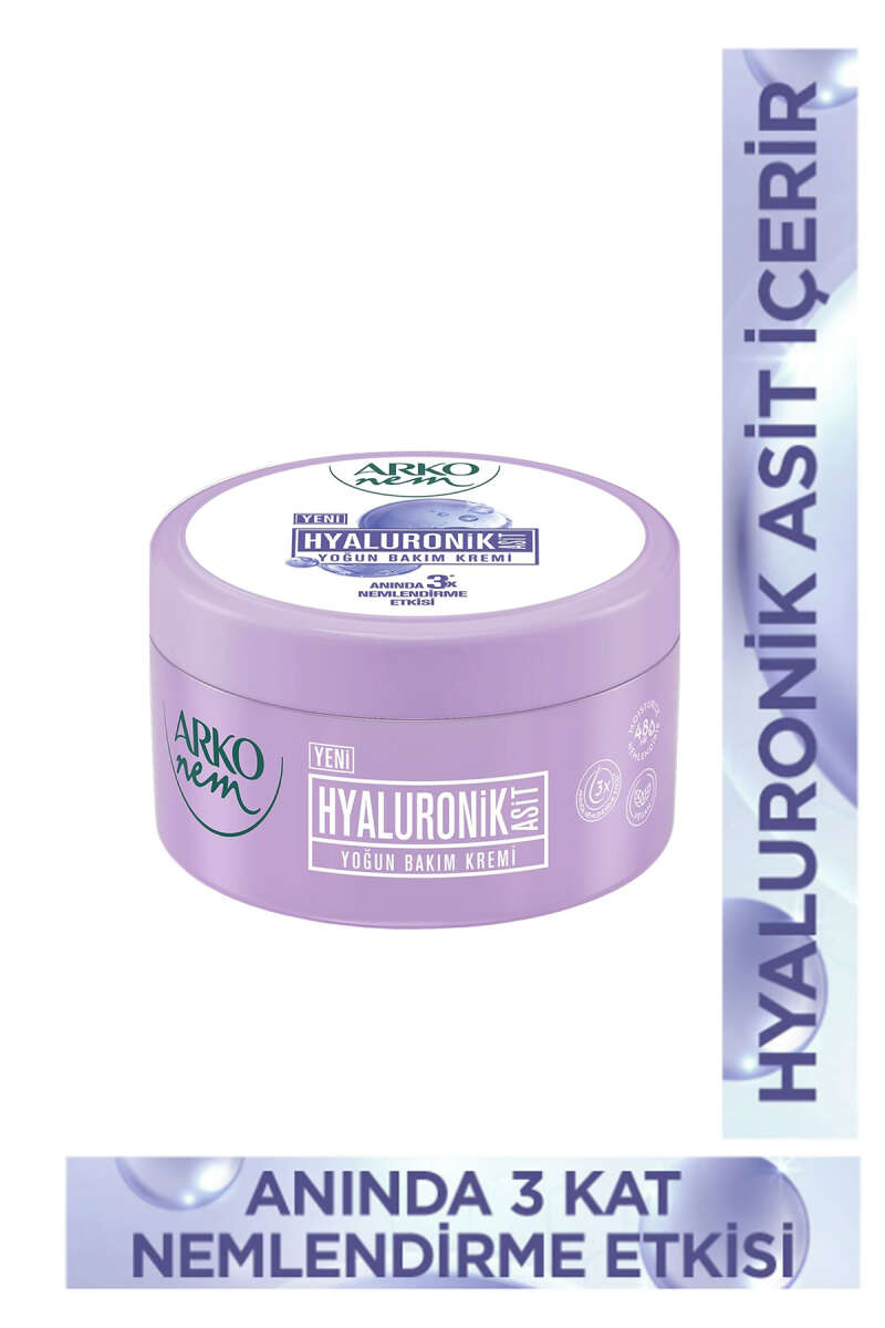 ARKO NEM YOĞUN HYALURONİK ASİT BAKIM KREMİ 250 ML