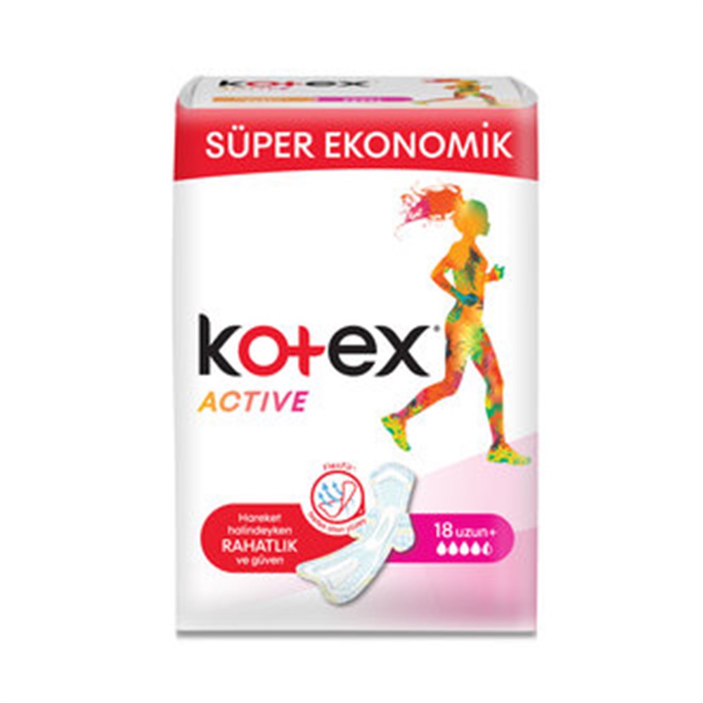 KOTEX 18Lİ UZUN HİJYENİK PED