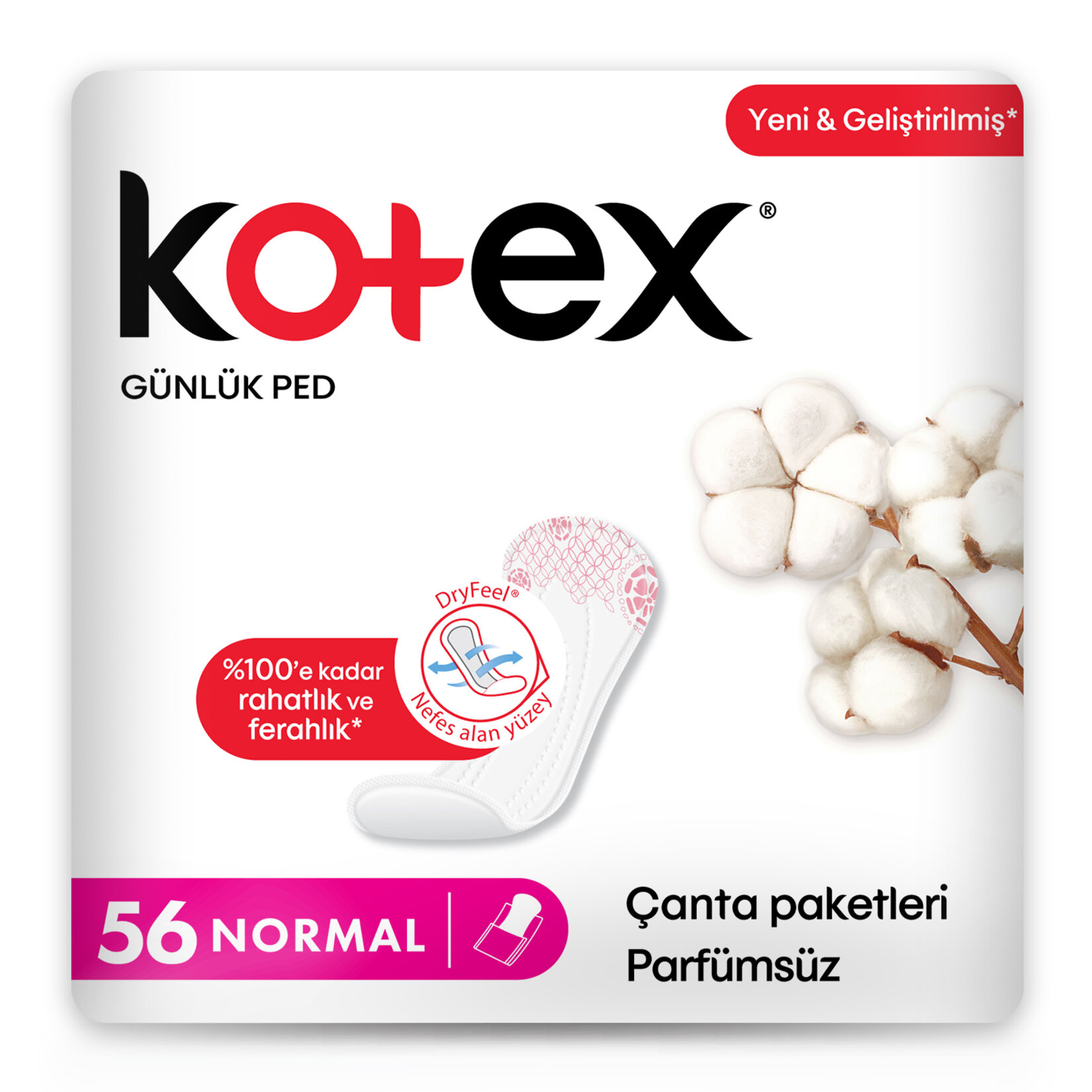 KOTEX FRESH GÜNLÜK 56