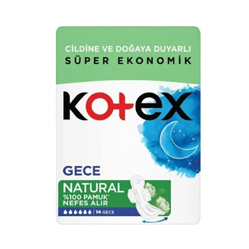 KOTEX NATURAL GECE 14 LÜ