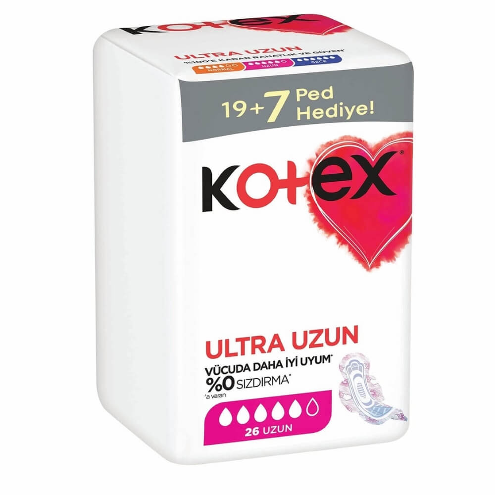 KOTEX ULTRA UZUN 26 ADET
