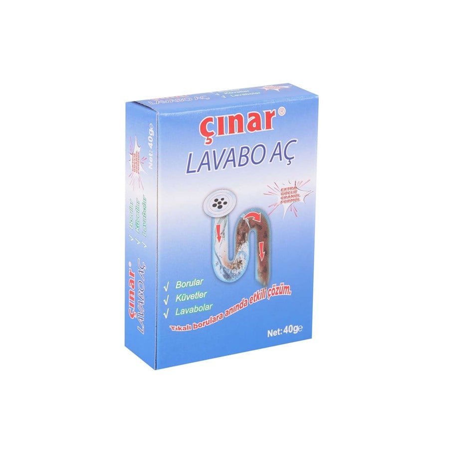 ÇINAR LAVABO AÇICI 40 GR