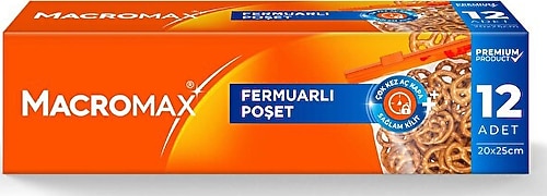 MACROMAX FERMUARLI POŞET 12Lİ 