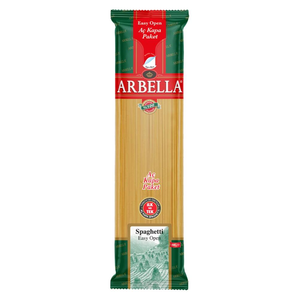 ARBELLA SPAGHETTİ MAKARNA 500 GR