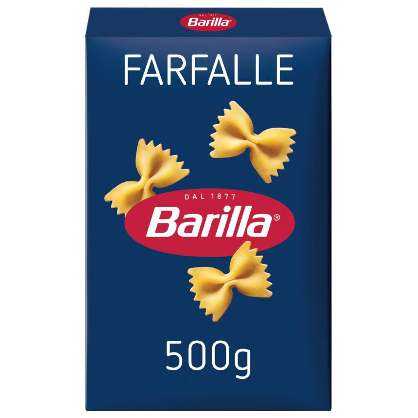 BARILLA MAKARNA  FARFALLE KELEBEK 500GR 