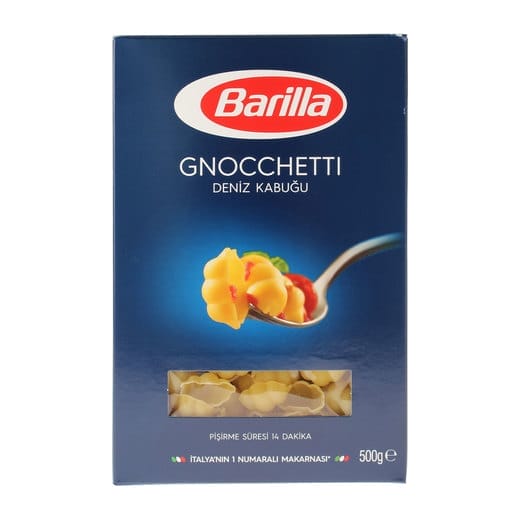 BARILLA MAKARNA  GNOCCHETTI DENİZ KABUĞU 500GR 