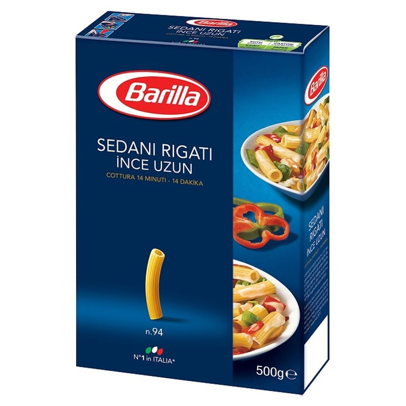 BARILLA MAKARNA İNCE UZUN - KUTU KOLİ  500GR 