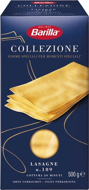 BARILLA MAKARNA LA COLLEZIONE  LAZANYA 500GR 