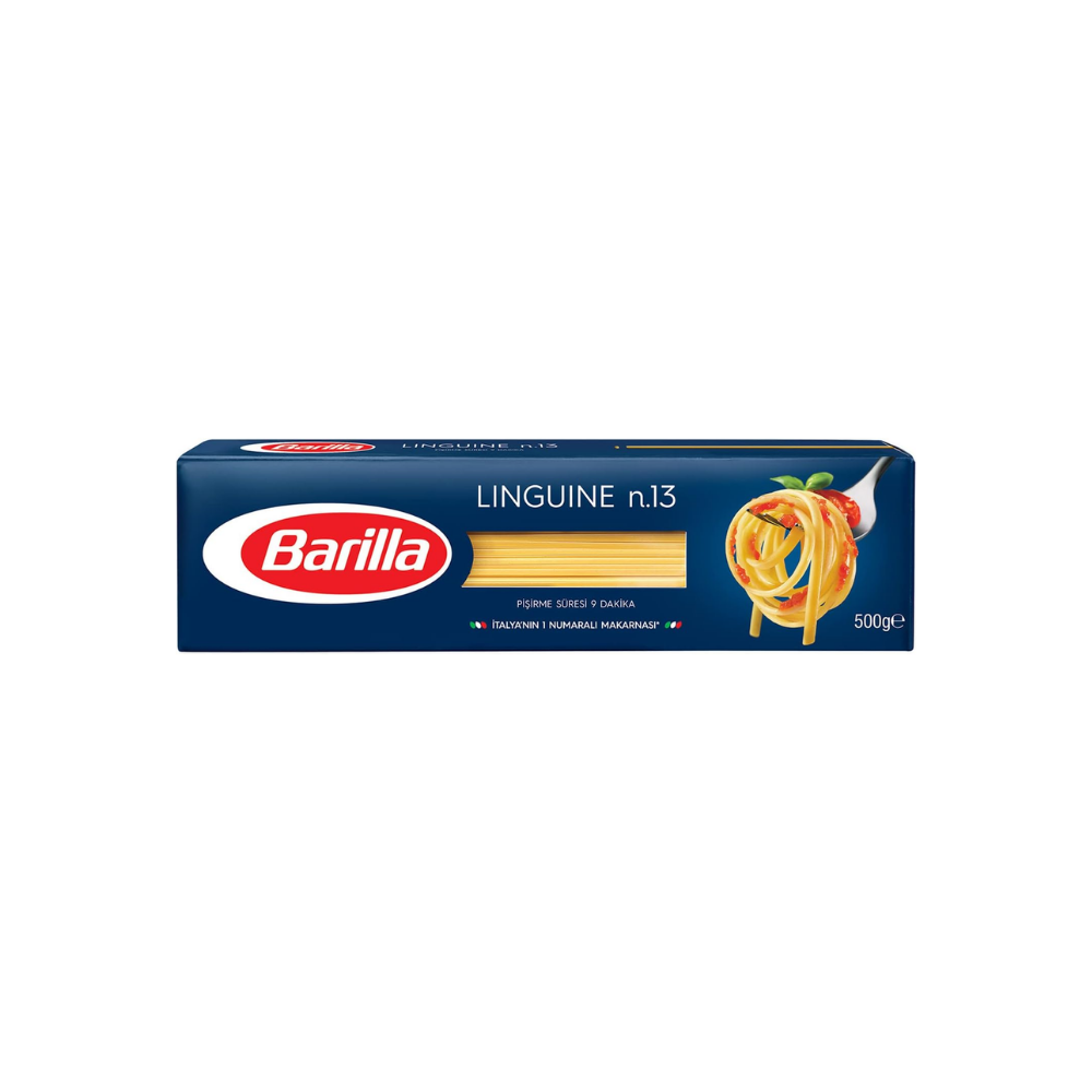 BARILLA MAKARNA  LİNGUİNE YASSI SPAGETTİ 500GR 