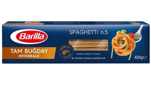 BARILLA TAM BUĞDAY MAKARNA 400 GR