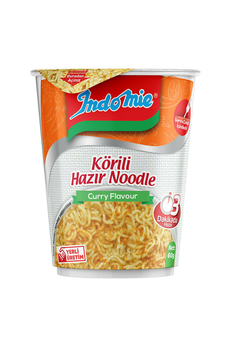 INDOMIE KÖRİ AROMALI HAZIR NOODLE 60 GR