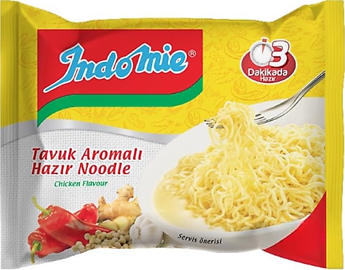 INDOMIE TAVUK AROMALI HAZIR NOODLE 75 GR