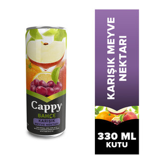 CAPPY KARIŞIK MEYVE SUYU TENEKE 330 ML
