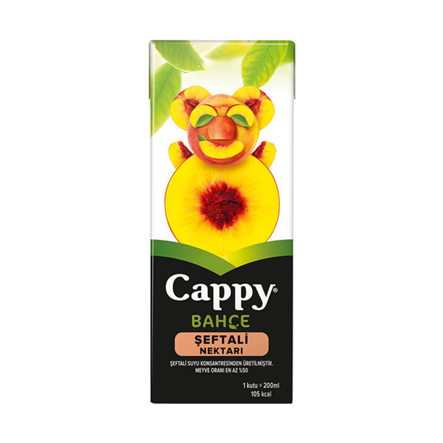 CAPPY ŞEFTALİ MEYVE SUYU 200 ML