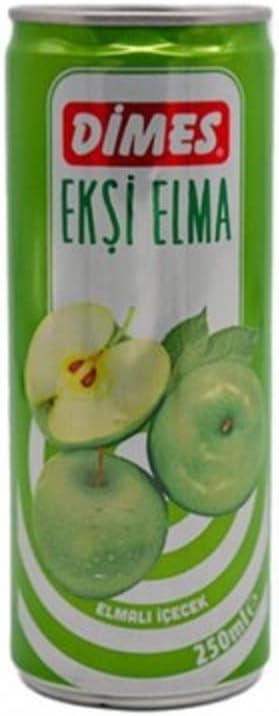 DİMES EKŞİ ELMA  KUTU 250 ML
