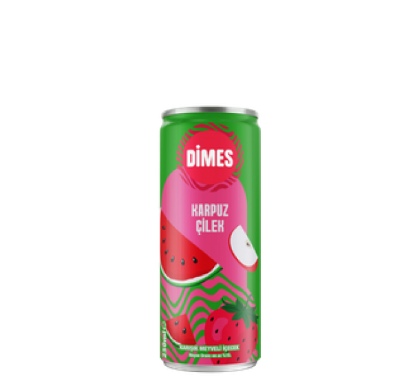 DİMES KARPUZ ÇİLEK KUTU 250 ML