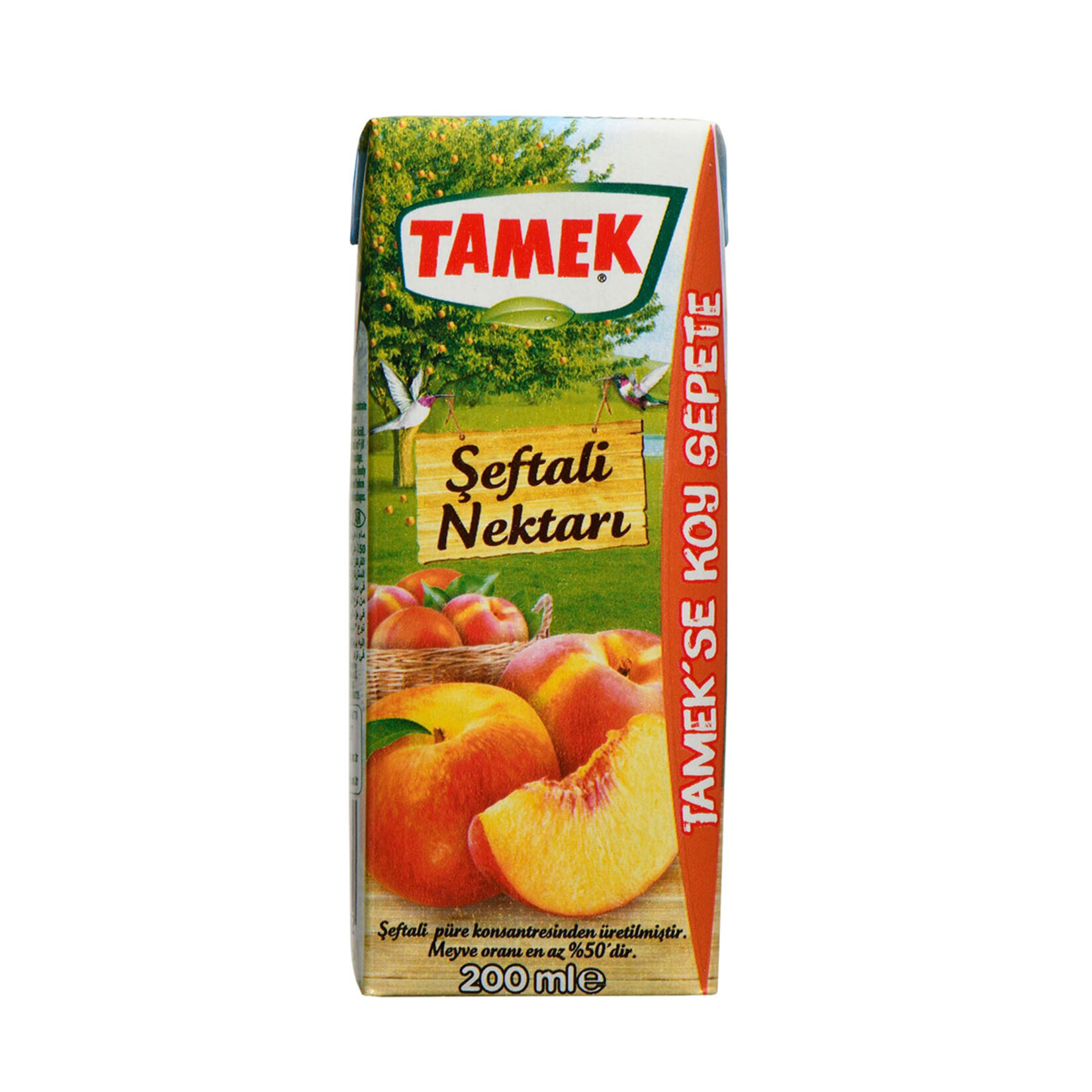 TAMEK ŞEFTALİ 200ML
