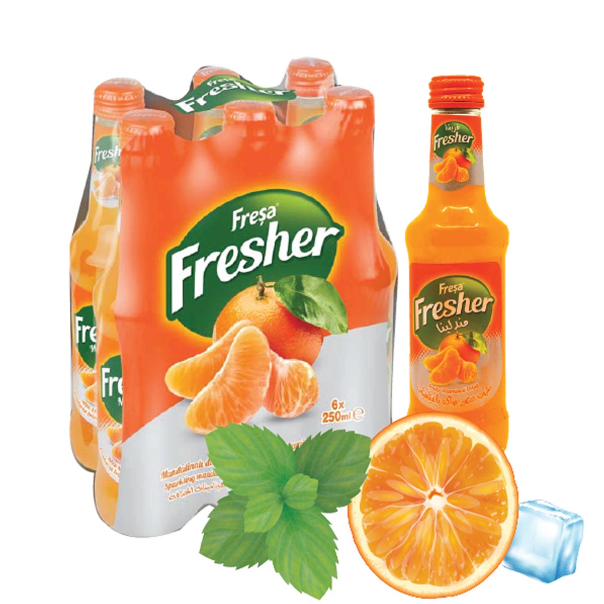 FREŞA PREMIUM MANDALİNA 6*200 ML
