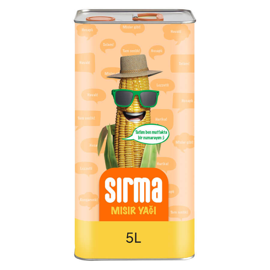 SIRMA MISIR YAĞI TENEKE 5LT
