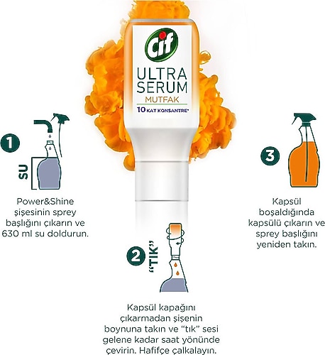 CİF ULTRA SERUM MUTFAK  70ML 