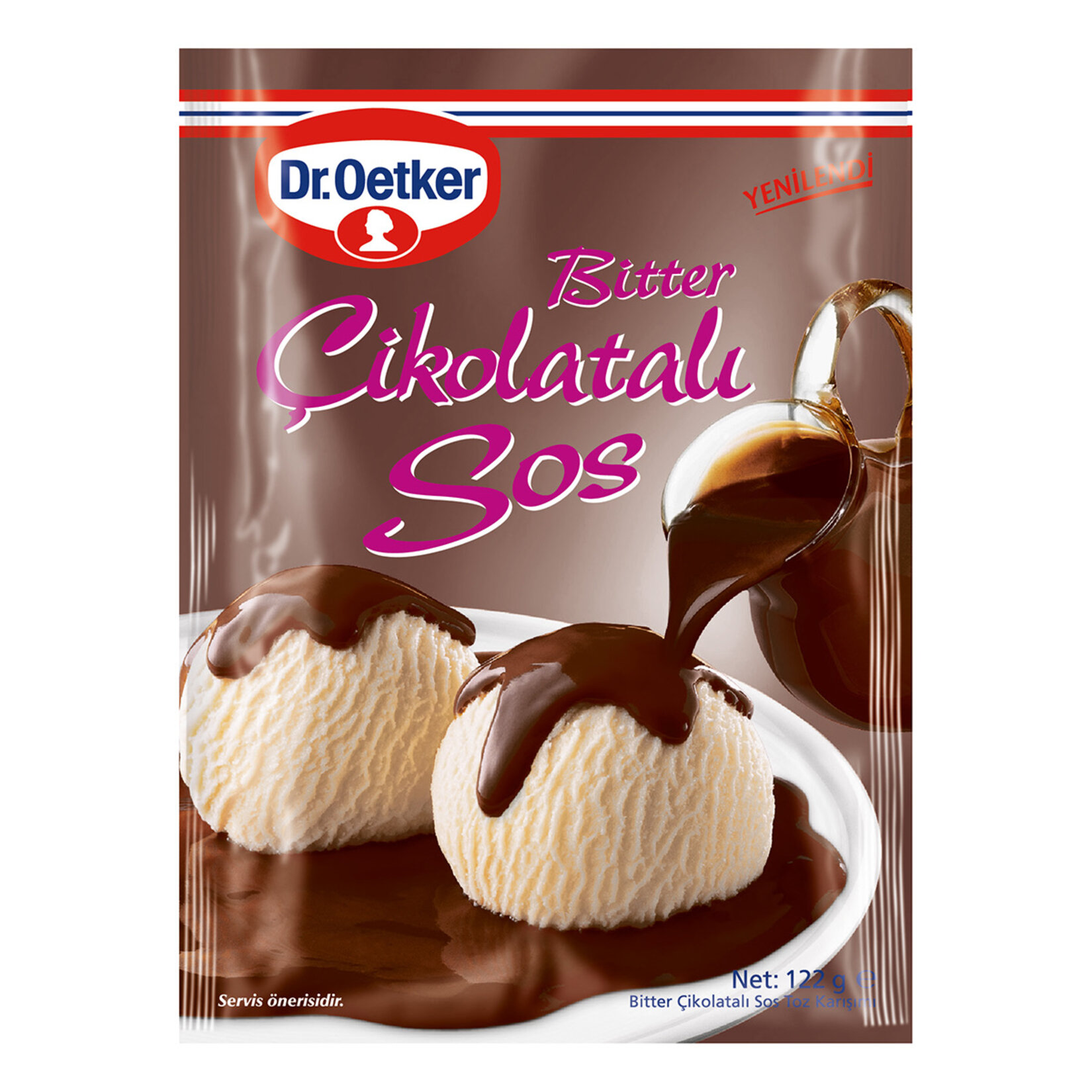 DR.OETKER BİTTER ÇİKOLATALI SOS 122 GR