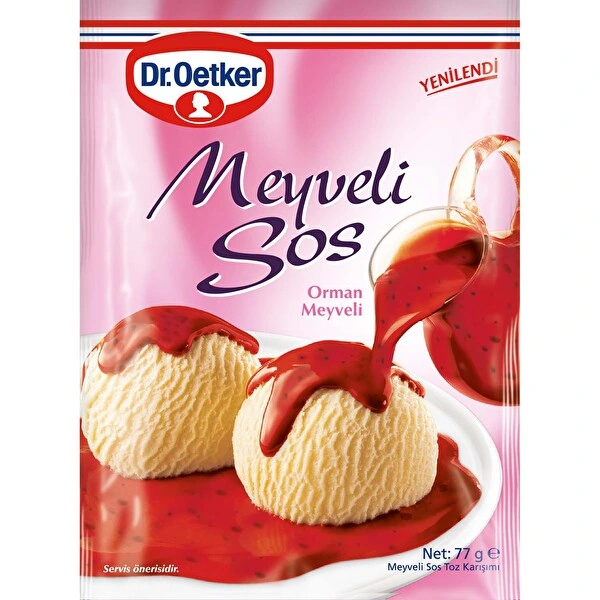 DR.OETKER MEYVELİ TATLI SOS 77 GR