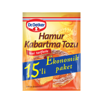 DR.OETKER HAMUR KABARTMA TOZU 15Lİ