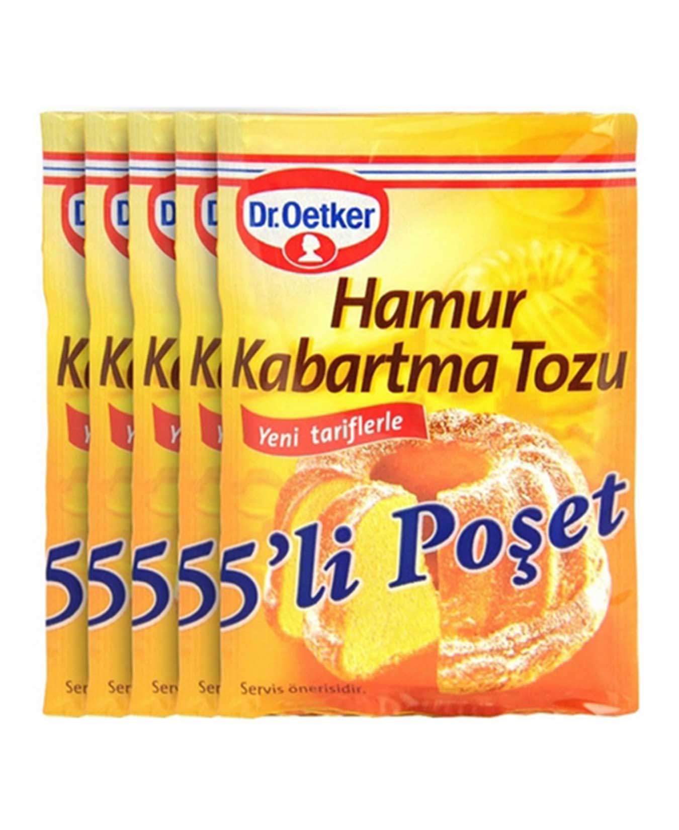 DR.OETKER HAMUR KABARTMA TOZU 5 Lİ