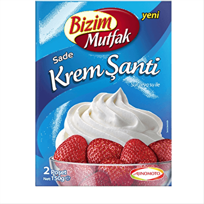 ÜLKER BİZİM MUTFAK SADE KREM ŞANTİ 150 GR