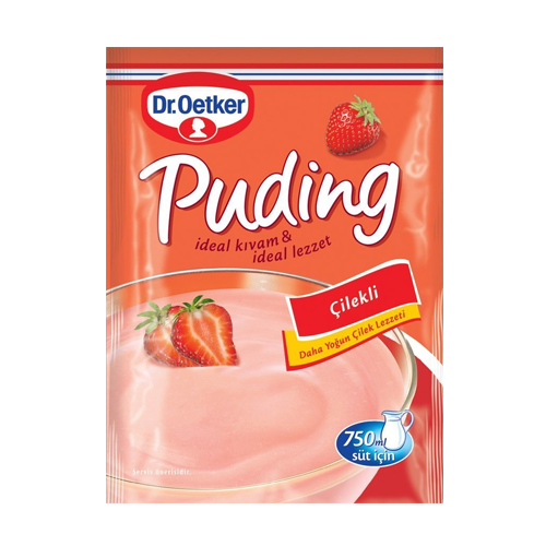 DR.OETKER ÇİLEKLİ PUDİNG 120 GR