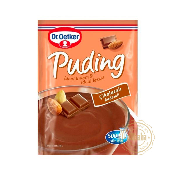 DR.OETKER PUDİNG ÇİKOLATALI BADEMLİ 104GR