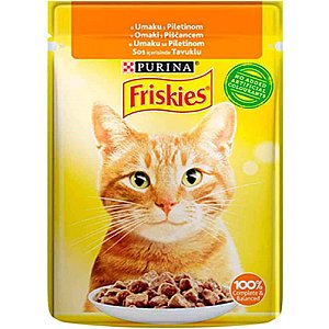 PURINA FRISKIES TAVUKLU KEDİ ÖDÜL MAMASI 85 GR