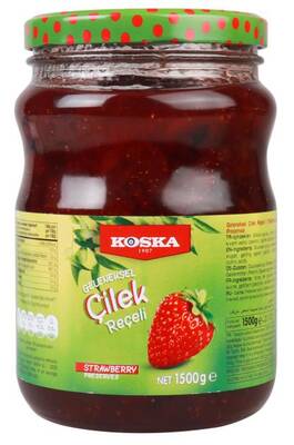 KOSKA ÇİLEK REÇELİ 1500 GR
