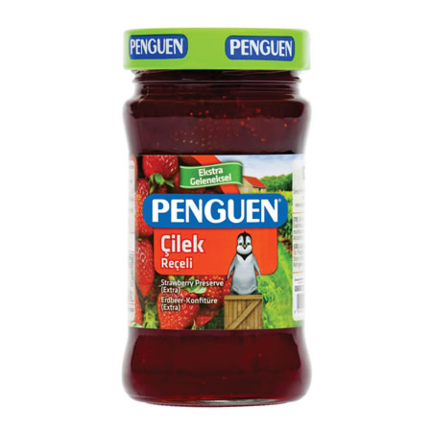 PENGUEN EKSTRA GELENEKSEL ÇİLEK  REÇELİ 380 GR