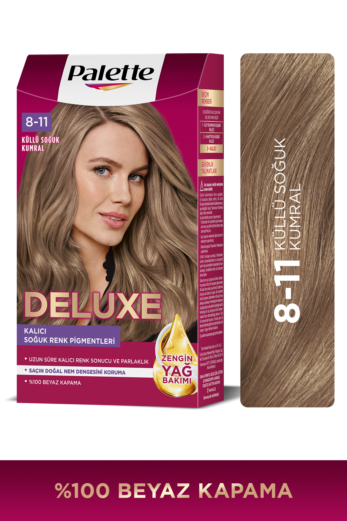 PALETTE DLX 8-11 KÜLLÜ SOĞUK KUMRAL 