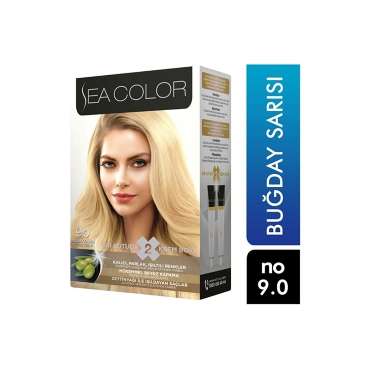 SEA COLOR 9.0 BUĞDAY SARISI SAÇ BOYASI