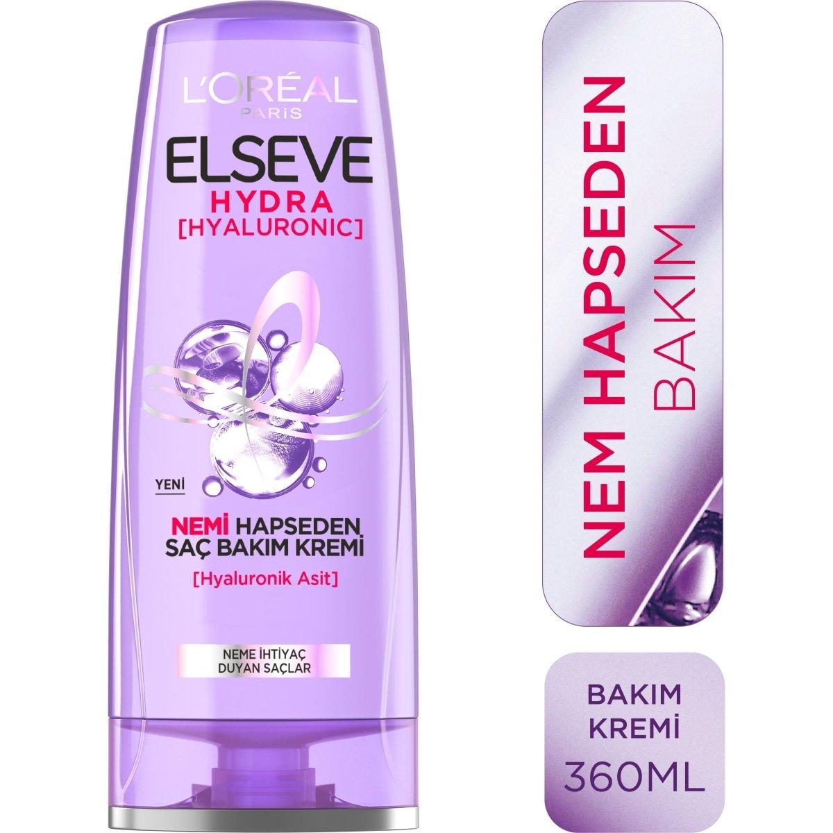 ELSEVE NEMİ HAPSEDEN  SAÇ BAKIM KREMİ 250 ML