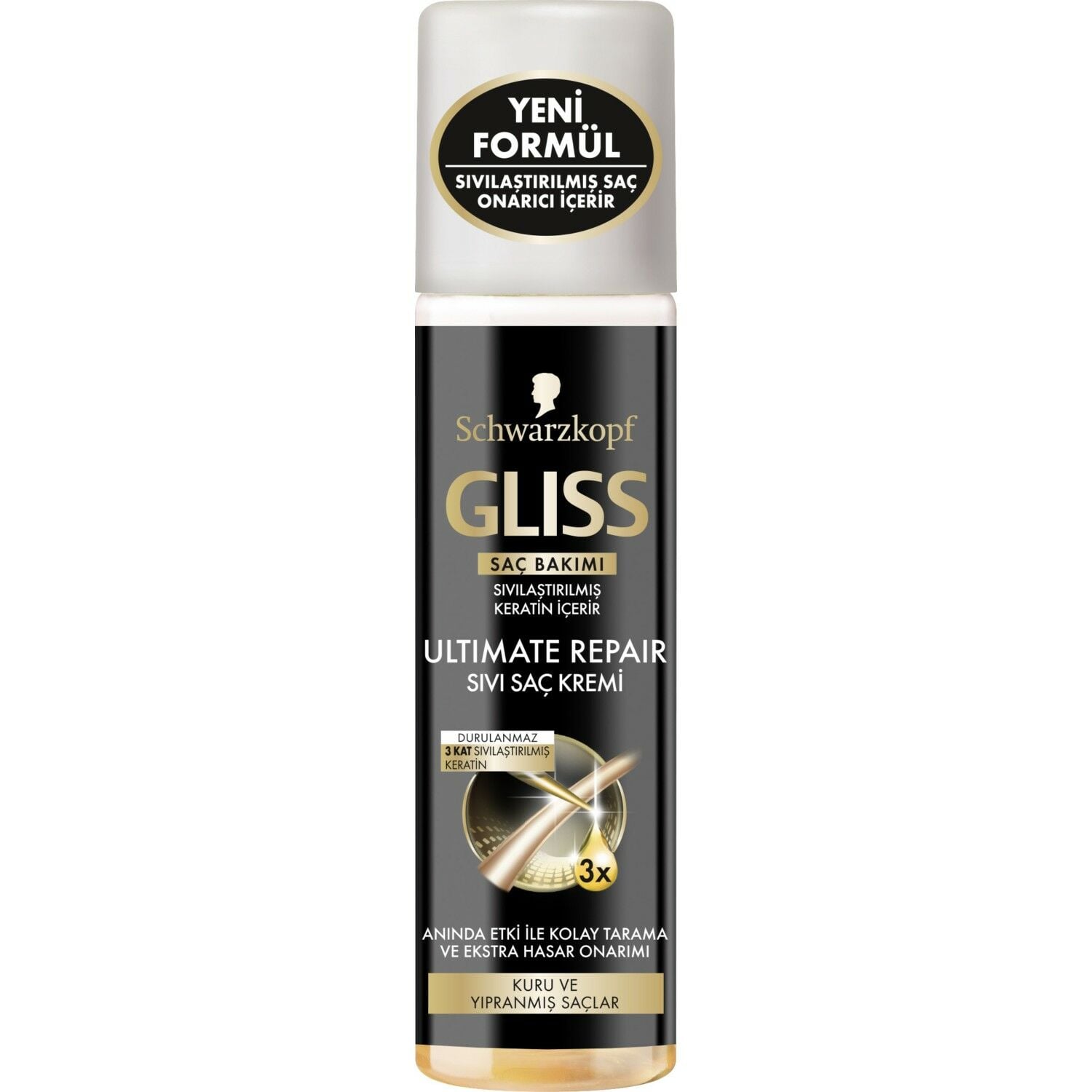 GLISS SIVI SAÇ KREMİ  ULTÍMATE REPAÍR  200ML 
