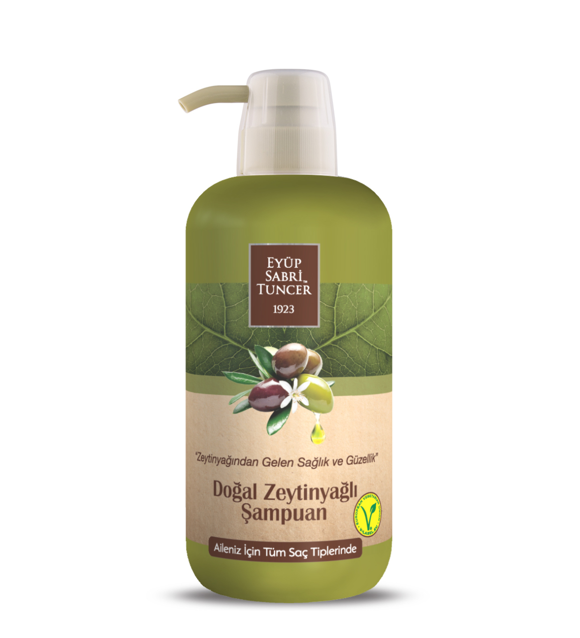 EYÜP SABRİ TUNCER DOĞAL ZEYTİNYAĞLI ŞAMPUAN 600 ML