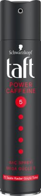 TAFT SAÇ SPREYİ POWER CAFFEINE 250ML 