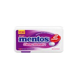 MENTOS 2H CLEANBREATH ŞEKERSİZ 30 ADET