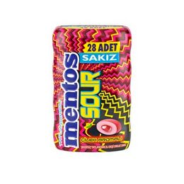 MENTOS SOUR ÇİLEK AROMALI 56 GR
